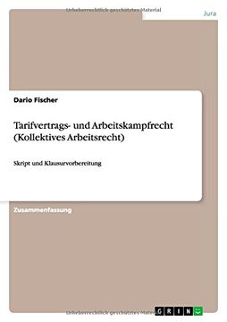 portada Tarifvertrags- Und Arbeitskampfrecht (Kollektives Arbeitsrecht) (German Edition)