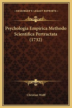 portada Psychologia Empirica Methodo Scientifica Pertractata (1732)