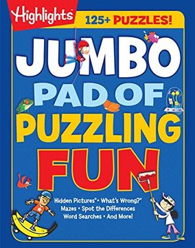 portada Jumbo pad of Puzzling fun (in English)