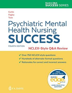 portada Psychiatric Mental Health Nursing Success: Nclex®-Style q&a Review (en Inglés)