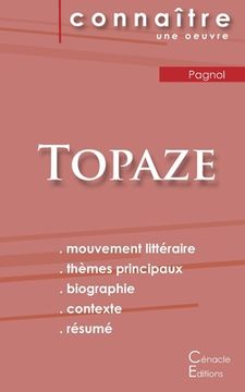 portada Fiche de lecture Topaze (Analyse littéraire de référence et résumé complet) (en Francés)