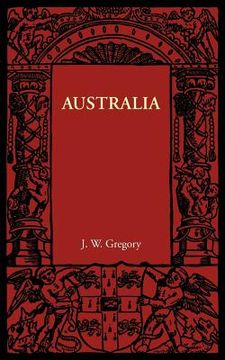 portada Australia (The Cambridge Manuals of Science and Literature) (en Inglés)