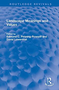 portada Landscape Meanings and Values (Routledge Revivals) 