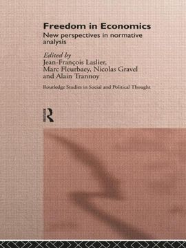 portada Freedom in Economics: New Perspectives in Normative Analysis (en Inglés)
