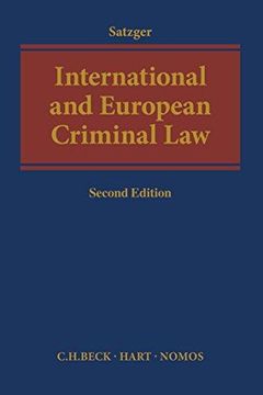 portada International and European Criminal Law (in English)