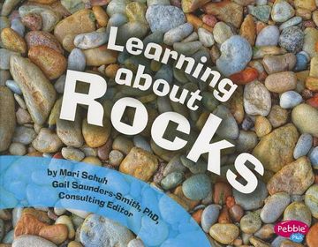 portada Learning About Rocks (en Inglés)