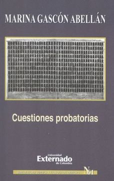 portada Cuestiones Probatorias (in Spanish)