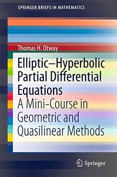 portada Elliptic-Hyperbolic Partial Differential Equations: A Mini-Course in Geometric and Quasilinear Methods (en Inglés)