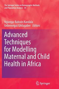portada Advanced Techniques for Modelling Maternal and Child Health in Africa
