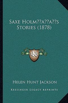 portada saxe holmacentsa -a centss stories (1878) (en Inglés)