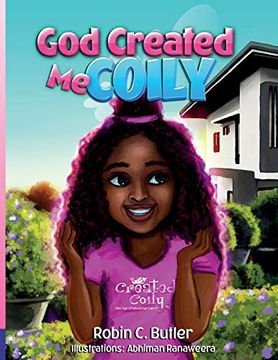portada God Created me Coily (en Inglés)