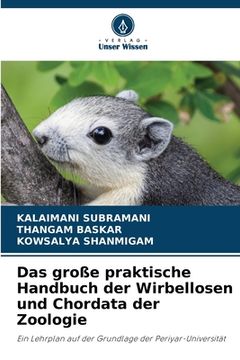 portada Das große praktische Handbuch der Wirbellosen und Chordata der Zoologie (en Alemán)