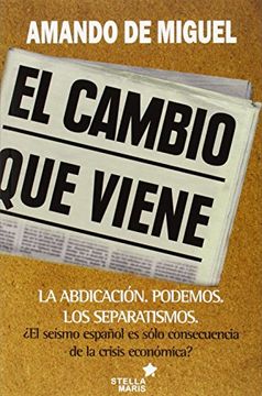 portada El Cambio Que Viene (Maior) (in Spanish)