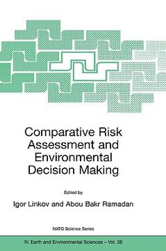 portada comparative risk assessment and environmental decision making (in English)