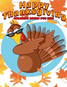 portada Happy Thanksgiving Coloring Books For Kids