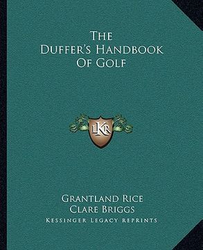 portada the duffer's handbook of golf (en Inglés)