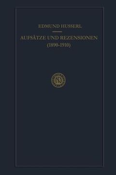 portada Aufsätze Und Rezensionen (1890-1910) (en Alemán)