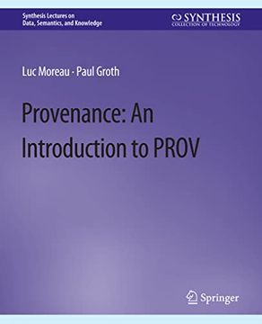 portada Provenance: An Introduction to Prov (en Inglés)