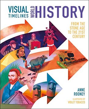 portada Visual Timelines: World History: From the Stone age to the 21St Century (en Inglés)