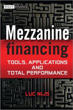 portada Mezzanine Financing: Tools, Applications And Total Performance (en Inglés)