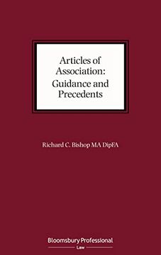 portada Articles of Association: Guidance and Precedents (en Inglés)