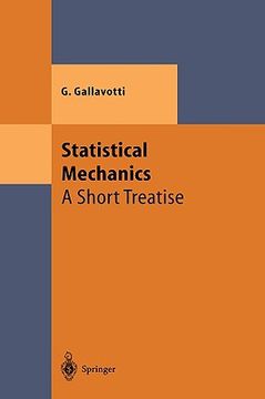 portada statistical mechanics: a short treatise (en Inglés)