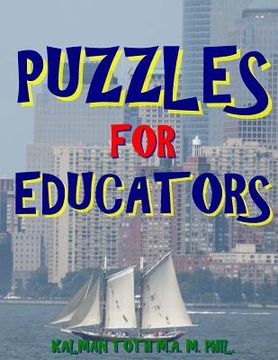 portada Puzzles for Educators: 133 Large Print Word Search Puzzles