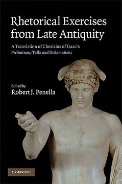 portada Rhetorical Exercises From Late Antiquity Hardback (en Inglés)