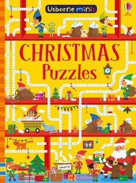 portada Christmas Puzzles (Usborne Minis) (en Inglés)