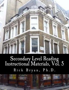 portada Secondary Level Reading Instructional Materials, Vol. 5 (en Inglés)
