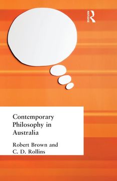 portada Contemporary Philosophy in Australia (en Inglés)