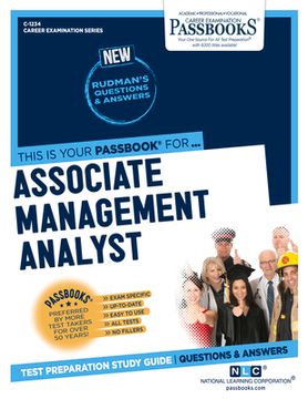 portada Associate Management Analyst (C-1234): Passbooks Study Guide Volume 1234