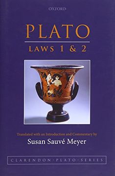 portada Plato: Laws 1 And 2 (clarendon Plato Series) (en Inglés)
