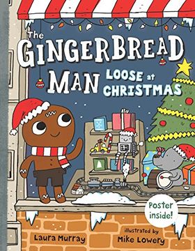 portada The Gingerbread man Loose at Christmas 