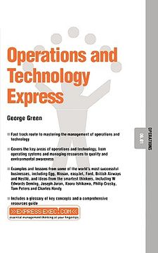 portada operations & technology express (en Inglés)