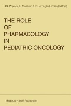 portada The Role of Pharmacology in Pediatric Oncology (en Inglés)