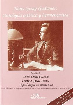 portada Hans-Georg Gadamer: Ontología Estética y Hermeneútica