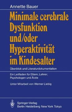 portada Minimale cerebrale Dysfunktion und/oder Hyperaktivität im Kindesalter