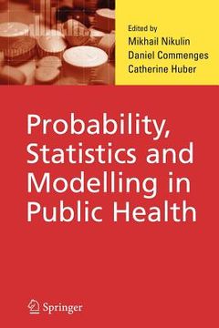 portada probability, statistics and modelling in public health (in English)