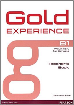 portada Gold Experience. B1. Teacher's Book. Per le Scuole Superiori. Con Espansione Online 