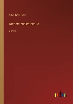 portada Niedere Zahlentheorie: Band II (en Alemán)