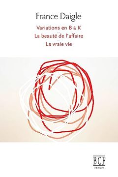 portada Variations en b & k Suivi de Tending Towards the Horizontal Suivi de la Beauté de L'affaire Suivi de la Vraie vie (en Francés)