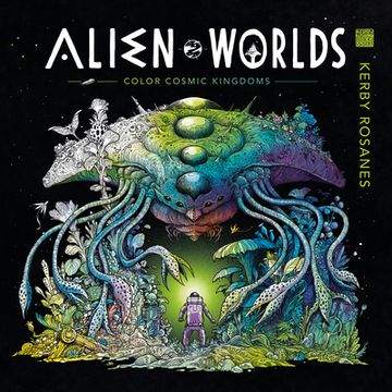portada Alien Worlds: Color Cosmic Kingdoms (en Inglés)