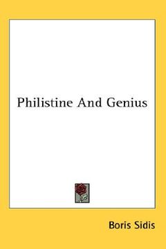 portada philistine and genius (en Inglés)