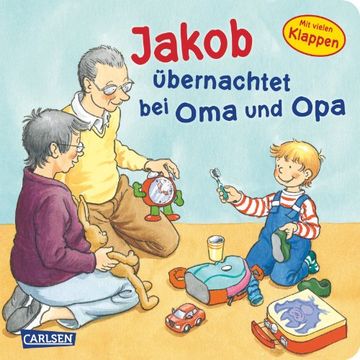portada Jakob übernachtet bei Oma und Opa (en Alemán)
