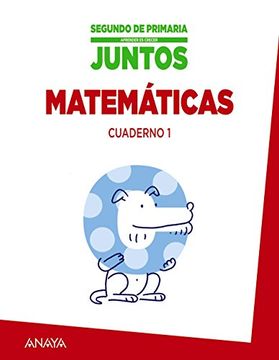 portada Aprender es crecer juntos 2.º Cuaderno de Matemáticas 1.