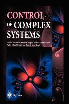portada control of complex systems (en Inglés)