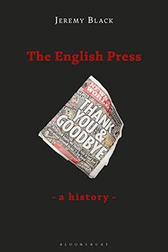 portada The English Press: A History (en Inglés)