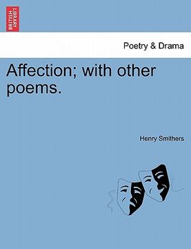 portada affection; with other poems. (en Inglés)