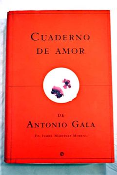 portada Cuaderno de amor de Antonio Gala